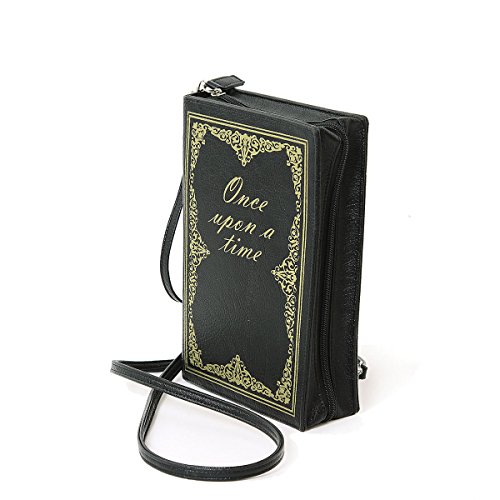 Vintage Hard Bound Story Book Clutch Shoulder Bag