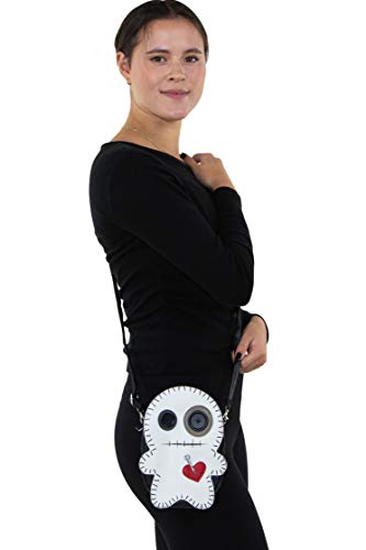 WonderMolly Stitched Voodoo Doll Shoulder Crossbody Bag