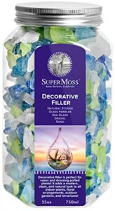 supermoss (24271) sea glass atlantic mix jar, 25oz