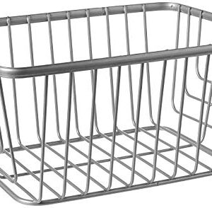 Spectrum Diversified Ashley Basket, Small, Satin Nickel