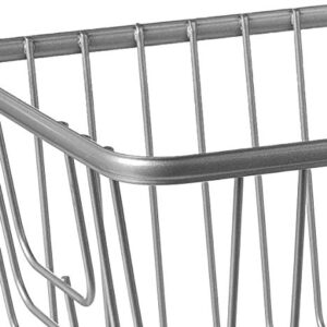 Spectrum Diversified Ashley Basket, Small, Satin Nickel