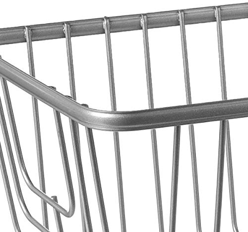 Spectrum Diversified Ashley Basket, Small, Satin Nickel