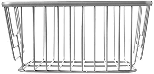 Spectrum Diversified Ashley Basket, Small, Satin Nickel