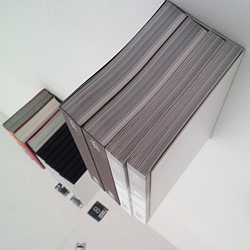 SedieDesign Invisible Floating Book Shelf Invisibilia - nr 2 Pieces
