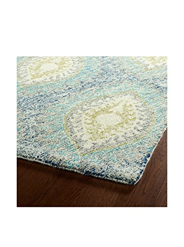 Kaleen Rugs MTG08-17-3656 Montage Collection-Blue Area Rug, 3'6" x 5'6"