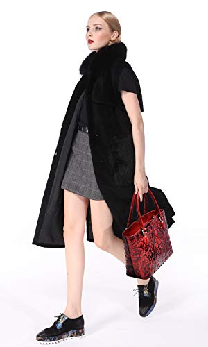 PIJUSHI Designer Handbags For Women Floral Purses Top Handle Handbags Satchel Bags (22328 red)