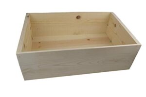 wooden pine box