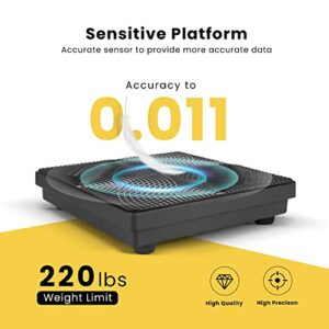 VIVOHOME High Precision Electronic Digital Refrigerant Charging Weight Scale with Case for HVAC 220LB