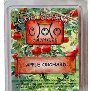 6 Pack Soy Blend Wickless Candle Wax Bar Tart Melts - Fruity Pack - Includes one 6 Cube Package of Each of Fruity Loops, Lemon Pucker, Mango Papaya, Pomegranate, Pineapple, and Apple Orchard