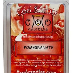 6 Pack Soy Blend Wickless Candle Wax Bar Tart Melts - Fruity Pack - Includes one 6 Cube Package of Each of Fruity Loops, Lemon Pucker, Mango Papaya, Pomegranate, Pineapple, and Apple Orchard