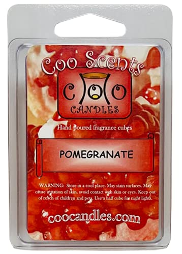 6 Pack Soy Blend Wickless Candle Wax Bar Tart Melts - Fruity Pack - Includes one 6 Cube Package of Each of Fruity Loops, Lemon Pucker, Mango Papaya, Pomegranate, Pineapple, and Apple Orchard