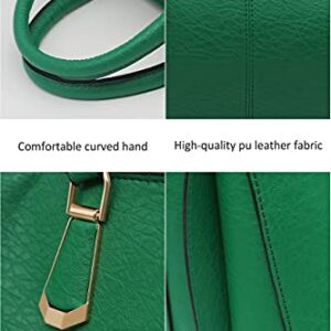 Pahajim Women Fashion Purses and Handbags Shoulder Tote Bags Top Handle Satchel for Women (green)