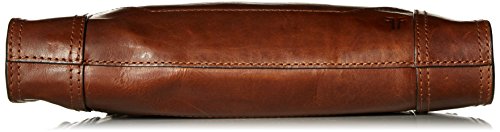 Frye womens Melissa Zip Crossbody Cross Body Handbag, Cognac, One Size US