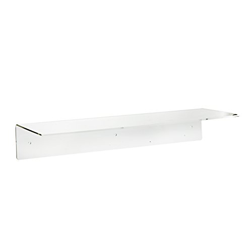 SOURCEONE.ORG Source One Deluxe 12, 16 & 24 Inch Clear Acrylic Floating Wall Mount Shelves, Sold in Sets of Two (16 Inch)