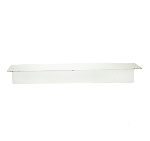 SOURCEONE.ORG Source One Deluxe 12, 16 & 24 Inch Clear Acrylic Floating Wall Mount Shelves, Sold in Sets of Two (16 Inch)