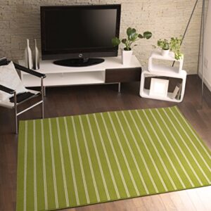 Garland Rug Avery Collection Area Rug, 5' x 7' 5", Grasshopper Green