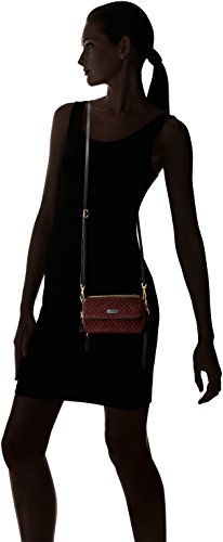 Vera Bradley Women's Velvet All in One Crossbody Purse With RFID Protection, Chocolate Raisin, One Size