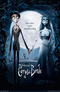 trends international tim burton’s the corpse bride – one sheet wall poster, 22.375″ x 34″, premium unframed version