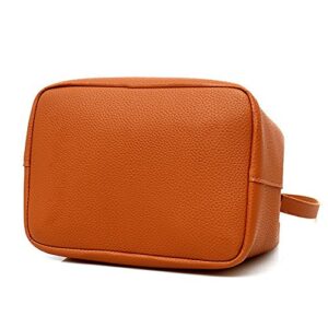 4pcs Set Chic Handbags Fashion Satchel Bags Shoulder Purses Wallet Top Handle Shopping Travel Work Bags (Black)