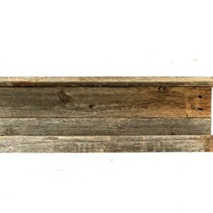 BarnwoodUSA Rustic Shelf, Hanging Wooden Wall Ledge, Country Home Decor