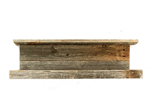 BarnwoodUSA Rustic Shelf, Hanging Wooden Wall Ledge, Country Home Decor