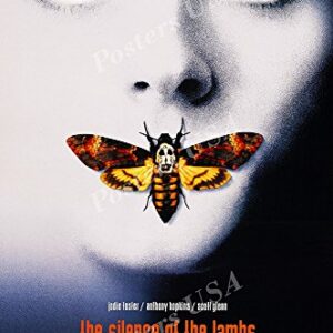 Posters USA - The Silence of the Lambs Movie Poster GLOSSY FINISH) - MOV123 (24" x 36" (61cm x 91.5cm))