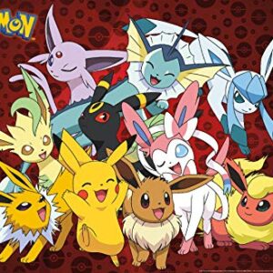 Trends International Pokémon - Favorites Wall Poster, 22.375" x 34", Unframed Version