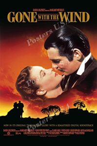 gone with the wind movie poster glossy finish made in usa – mov239 (24″ x 36″ (61cm x 91.5cm))