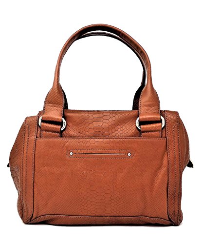 B. Makowsky Women Handbags Satchel, Maple Python