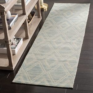 SAFAVIEH Marbella Collection 6' x 9' Light Brown / Ivory MRB312C Handmade Premium Wool Area Rug