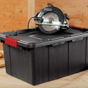 Sterilite® 60 Qt./15 Gal. Industrial Utility Storage Bin - Black