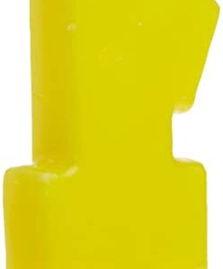 Number 1 Dots Birthday Candle - 3.5", Yellow, 1 Pc