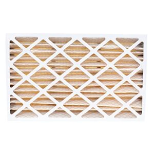 Filterbuy 16x25x5 Air Filter MERV 11 Allergen Defense (2-Pack), Pleated HVAC AC Furnace Air Filters Replacement for Honeywell FC100A1029, Lennox X6670, Carrier P102-1625, Air Kontrol, Bryant, Day & Night, and Payne (Actual Size: 15.75 x 24.75 x 4.38)