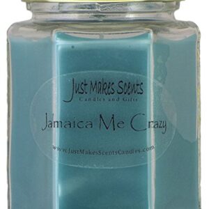 Jamaica Me Crazy Scented Candle | Coconut, Pineapple & Banana Fragrance Candles | Hand Poured in The USA by Just Makes Scents Candles & Gifts