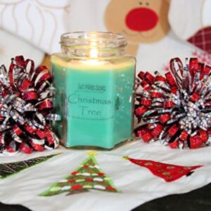 Christmas Tree Scented Blended Soy Candle | Real Christmas Tree Fragrance | Hand Poured in The USA by Just Makes Scents