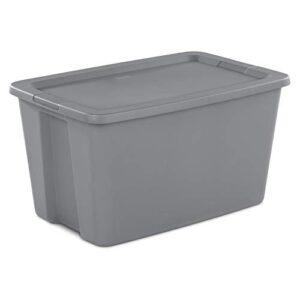 Sterilite 30-Gallon Tote Box, Titanium