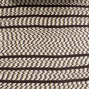 SAFAVIEH Braided Collection 4' x 6' Oval Ivory / Black BRD401C Handmade Country Cottage Reversible Area Rug