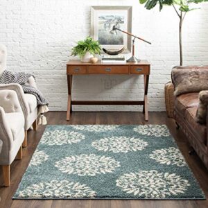 Mohawk Home Exploded Medallions Ornamental Area Rug, 8'x10', Blue