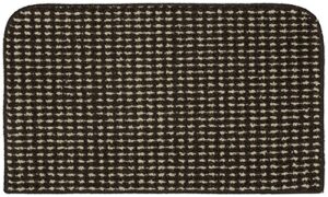 garland rug berber colorations kitchen slice rug, 18-inch by 30-inch, mocha