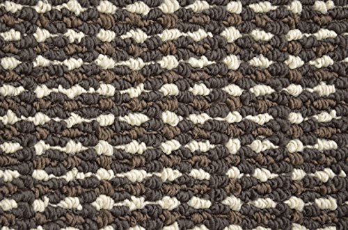 Garland Rug Berber Colorations Kitchen Slice Rug, 18-Inch by 30-Inch, Mocha