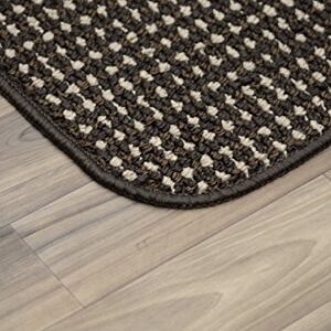 Garland Rug Berber Colorations Kitchen Slice Rug, 18-Inch by 30-Inch, Mocha