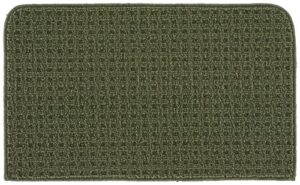 garland rug herald square kitchen slice rug, 18-inch by 30-inch, green