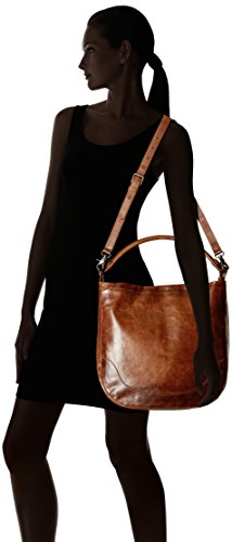 Frye womens Frye hobo handbags, Cognac, One Size US