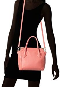 Foley + Corinna Framed Mini Shopper Top Handle Bag, Coral, One Size