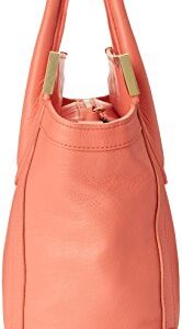 Foley + Corinna Framed Mini Shopper Top Handle Bag, Coral, One Size