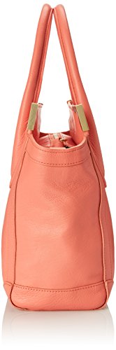 Foley + Corinna Framed Mini Shopper Top Handle Bag, Coral, One Size