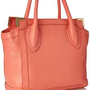 Foley + Corinna Framed Mini Shopper Top Handle Bag, Coral, One Size