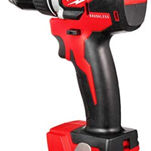 Milwaukee M18 18-Volt Lithium-Ion Brushless Cordless 1/2 Inch Compact Drill/Driver (Tool-Only) 2801-20