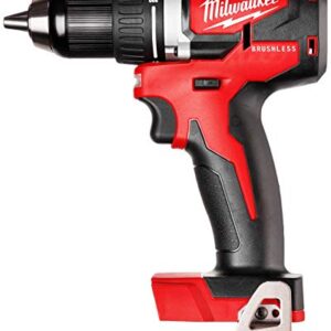 Milwaukee M18 18-Volt Lithium-Ion Brushless Cordless 1/2 Inch Compact Drill/Driver (Tool-Only) 2801-20