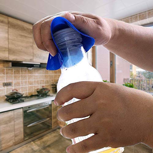 8 Pieces Rubber Jar Gripper Pads Round Kitchen Coasters Multi-Purpose Bottle Lid Openers Jar Opener for Weak Hands Seniors with Arthritis